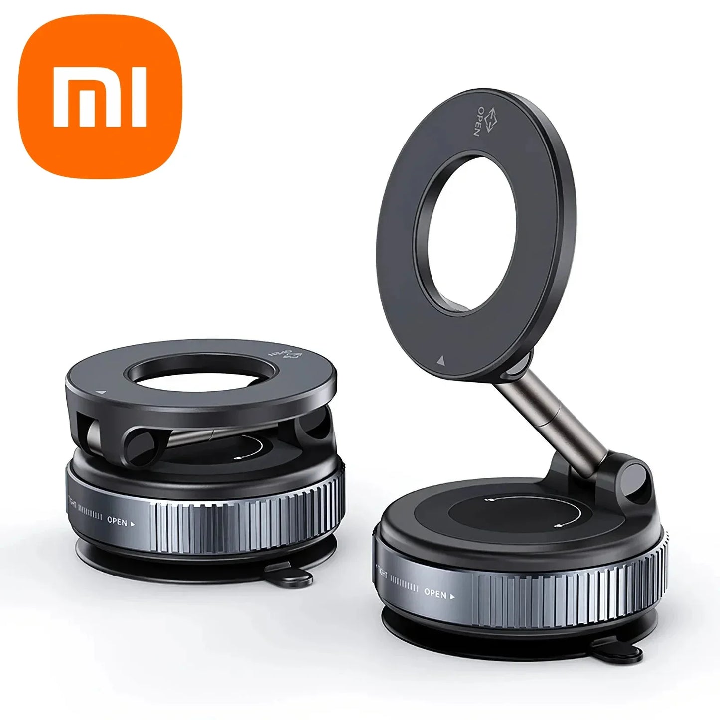 Soporte magnético plegable de doble cara para teléfono, cinta de correr para gimnasio Magsafe, soporte plegable Universal para coche, soporte magnético para teléfono inteligente