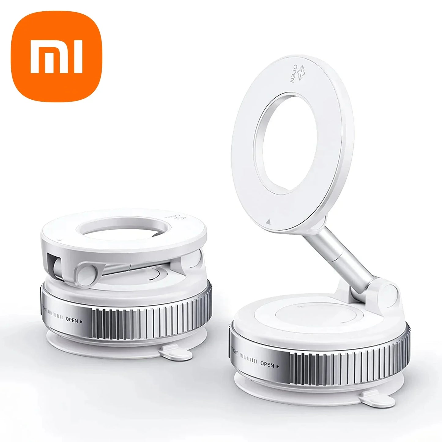 Soporte magnético plegable de doble cara para teléfono, cinta de correr para gimnasio Magsafe, soporte plegable Universal para coche, soporte magnético para teléfono inteligente