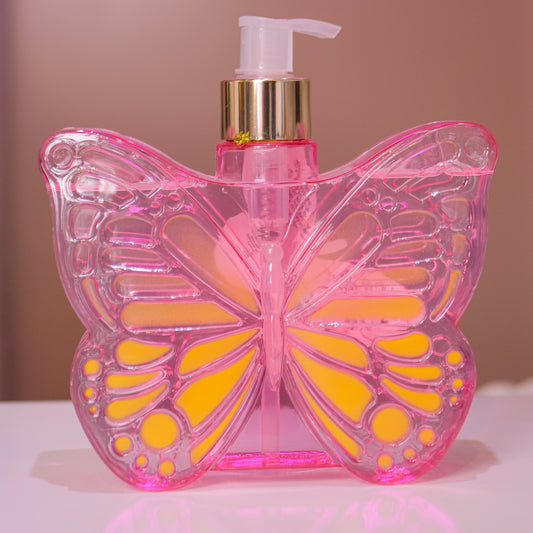🦋 Jabón Líquido en Envase de Mariposa – 250 ml